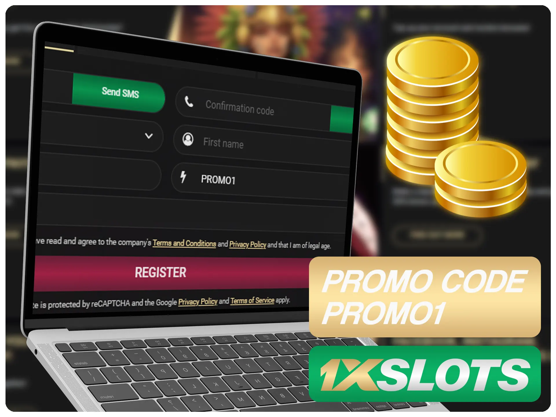 Introduzca el código promocional especial de 1xSlots durante el registro y obtenga bonificaciones adicionales.